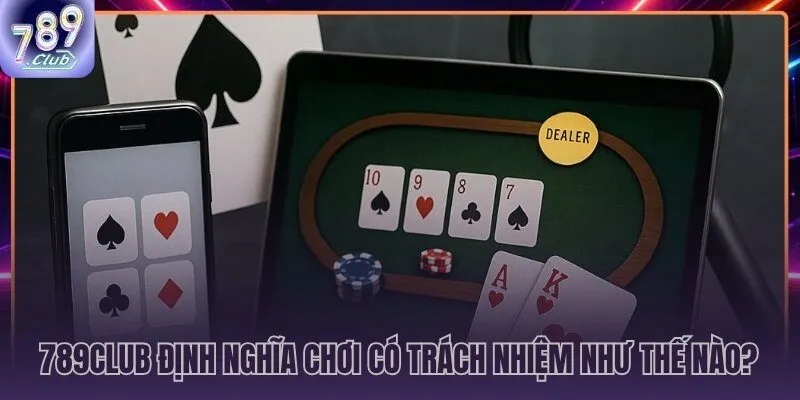 Chơi có trách nhiệm 789CLUB tự giác kiểm soát cá nhân không áp đặt