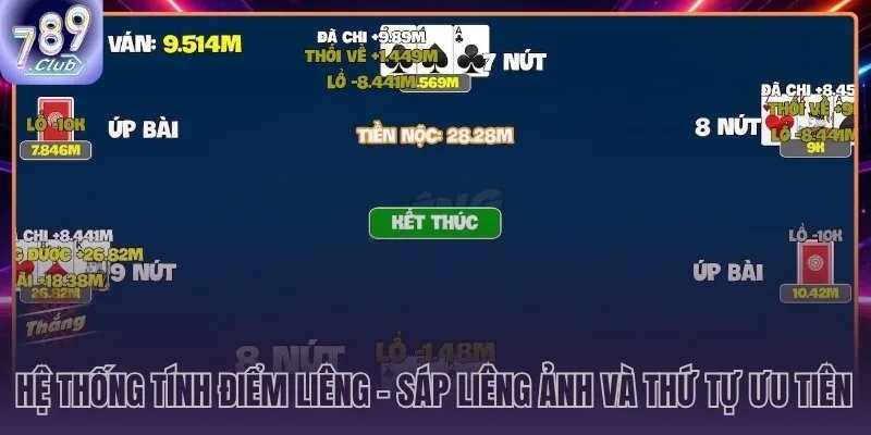 Thứ tự ưu tiên 5 cấp bậc bài liêng 789CLUB từ Sáp đến Ảnh Sáp