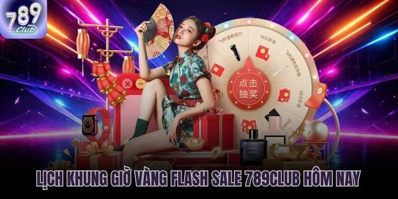 Khuyến mãi giờ vàng 789CLUB với 5 khung giờ cố định mỗi tuần