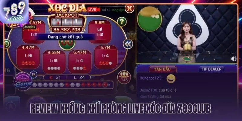 Dealer người thật tương tác trực tiếp và hình ảnh HD sắc nét